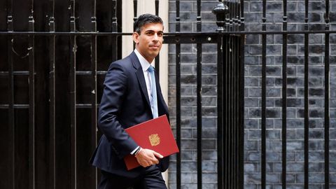 Rishi Sunak, exministro brit�nico de Economia.