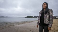 Jenny Quijozaca se asent� definitivamente en A Pobra hace tres a�os