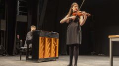 Unha das intervenci�ns. Na imaxe, Elisa Cereijo Mosquera, ga�adora na categor�a de primeiro a terceiro de profesional