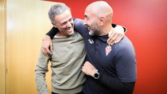 Luis Enrique y Abelardo