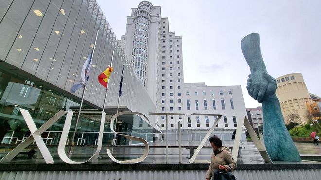 Imagen de hoy del edificio de la Cidade da Xustiza de Vigo