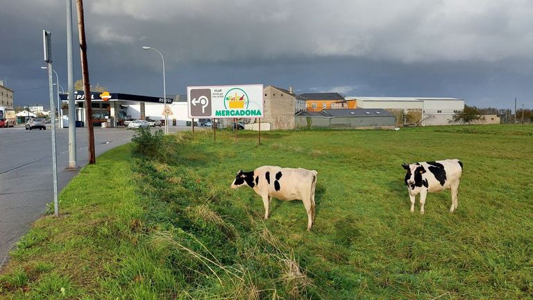 Solar donde se va a construir el futuro centro de salud de Ribadeo
