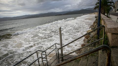 Playa de Coira, en Portosn.