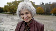 La cuentista canadiense Alice Munro