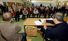La asamblea de los comuneros tuvo lugar en el colegio de O Toural.