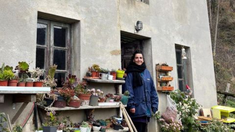 Mar�a Garc�a, la joven asturiana que vive aislada en una casa en el monte