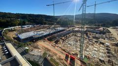 Estado de las obras del Gran Montecelo a mediados de noviembre