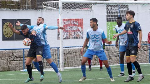 Derbi barbanzano en Preferente entre el Cidade de Ribeira y el Puebla