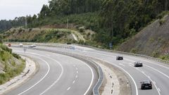 Foto de archivo de la A-8 en el tramo Barreiros-Ribadeo