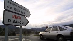 En el polígono de Quiroga hay dos parcelas disponibles