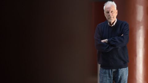 El fil�sofo Javier S�bada, este viernes en Pontevedra