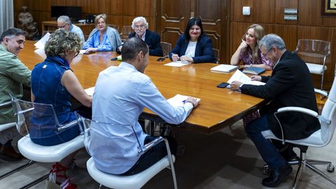 Reunión este lunes de la Junta de Gobierno de la Diputación ourensana.