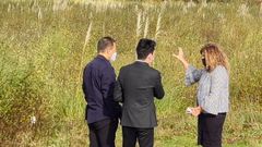 Visita de la delegacin china a Ro do Pozo el pasado diciembre junto a la alcaldesa Ferreiro
