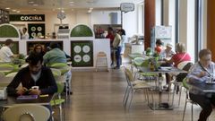 Cafetera del hospital de Vigo, en imagen de archivo