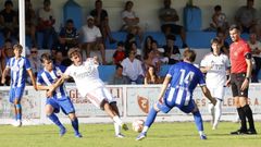 Un lance del partido celebrado este mi�rcoles en el estadio Kiko Rey.