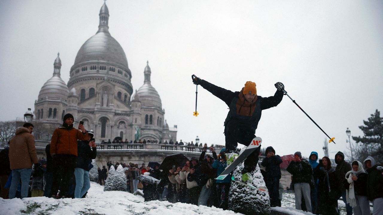 El temporal de frío ártico obliga a cerrar escuelas y aeropuertos en casi toda Europa