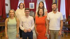 Imagen del gobierno municipal de Padr�n, con la incorporaci�n de Yolanda Carbia