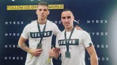 Gonzalo And�jar y Nolo Romero, cuartos clasificados en el campeonato de Europa.
