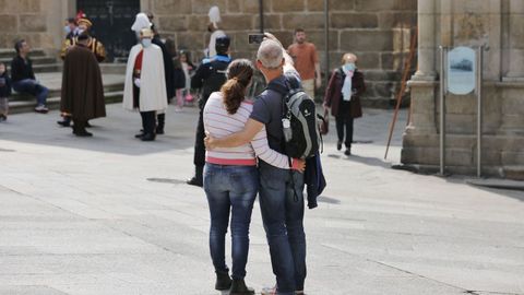 Ambiente turstico por Semana Santa en Ourense