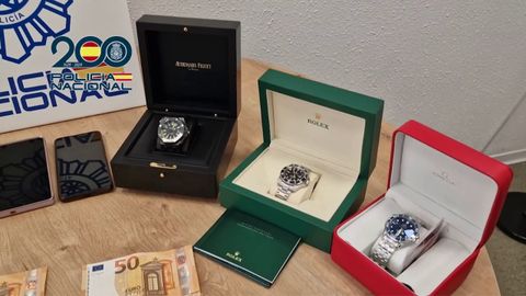 Dos detenidos por el robo de relojes valorados en 50.000 euros a Iker Casillas
