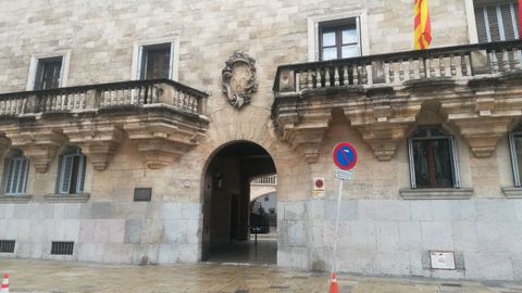 Fachada del palacio de Justicia de Palma, donde se celebrar� el juicio contra la mujer acusada de abusar sexualmente de su hijo discapacitado