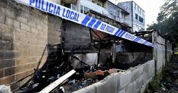 El alcalde recuerda que el galp�n incendiado es propiedad privada y no p�blica.