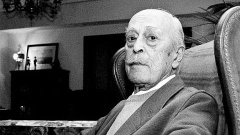 Gabeiras, en el 2004, un a�o antes de su muerte. Como jefe del Estado mayor, sigui� las �rdenes del rey y mand� a las capitan�as generales que no secundasen el golpe. Evit� que Armada se comunicase con los dem�s golpistas. Destituy� e hizo arrestar a Milans del Bosch.