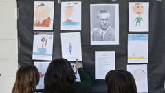 Actividade nun colexio polo D�a das Letras Galegas