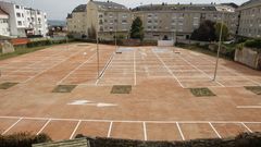Las obras de construcci�n del nuevo aparcamiento disuasorio de Canido ya est�n terminadas y solo resta la plantaci�n de los tilos