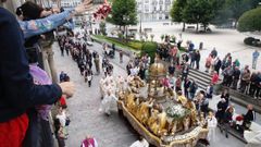 El lbum: As vivi Lugo los 350 aos de la ofrenda de Galicia