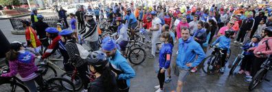 Mar�a Pita se convirti� ayer en un polideportivo al aire libre en donde se dieron cita m�s de 3.500 personas de todas las edades. 