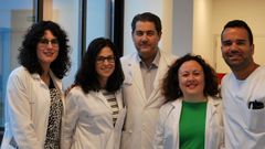 Miembros de la unidad de esclerosis m�ltiple del Hospital �lvaro Cunqueiro