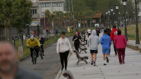 Paseo de Coroso, en Ribeira