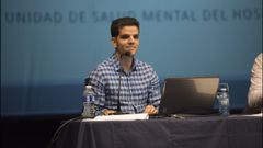 Charla del psiquiatra del Hospital en la semana del alzh�imer organizada por la entidad