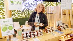 Silvia Garrido, en la Semana Verde de Silleda