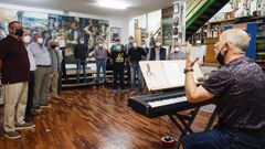 La Coral de Ruada reinici� sus ensayos presenciales con nuevo director