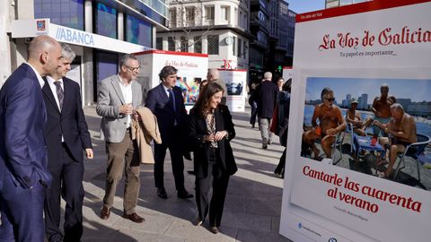 Inauguraci�n de la exposici�n �Un a�o de Voz� 2025 en el Cant�n Grande.