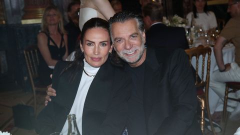 Nieves &Aacute;lvarez y Bill Saad en un evento de moda el pasado 8 de julio en Par&iacute;s