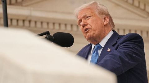 El presidente de Estados Unidos, Donald Trump.