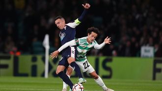 Iago Aspas, durante el duelo entre Celta y Celtic de este jueves.