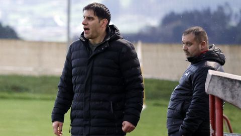 Rub�n Acebedo dirige al Atleti Lourenz�.