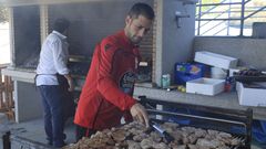 Comida de confraternizaci�n en Abegondo