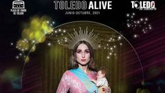 Imagen del cartel de la pol�mica que, finalmente, no se utilizar� tras la presi�n del grupo Vox en el Ayuntamiento de Toledo