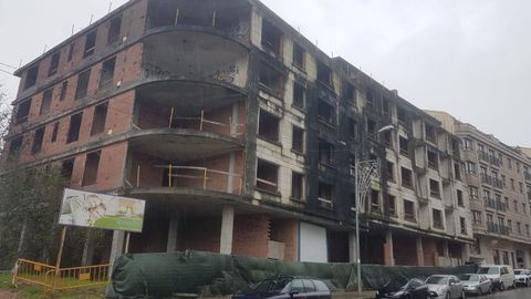 Edificio abandonado en Salvaterra de Mio