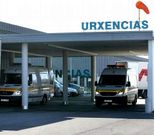 El herido ingres� en el hospital a trav�s de urgencias.