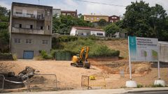 Obras de urbanizaci�n en Cimadevila