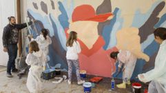 Un taller coa infancia nunha edici�n do Rexenera Fest de Carballo: cor para vida 
