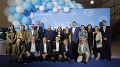 Foto de familia de la Cea do Deporte organizada por el Ayuntamiento en Expocoru�a