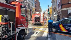 Incendio en El Cristo