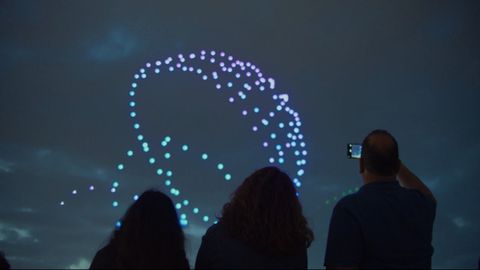 Drone Show Festival Gij�n 2023